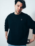LIEBE LIEBE LIEBE Unisex-Sweatshirt (Black)