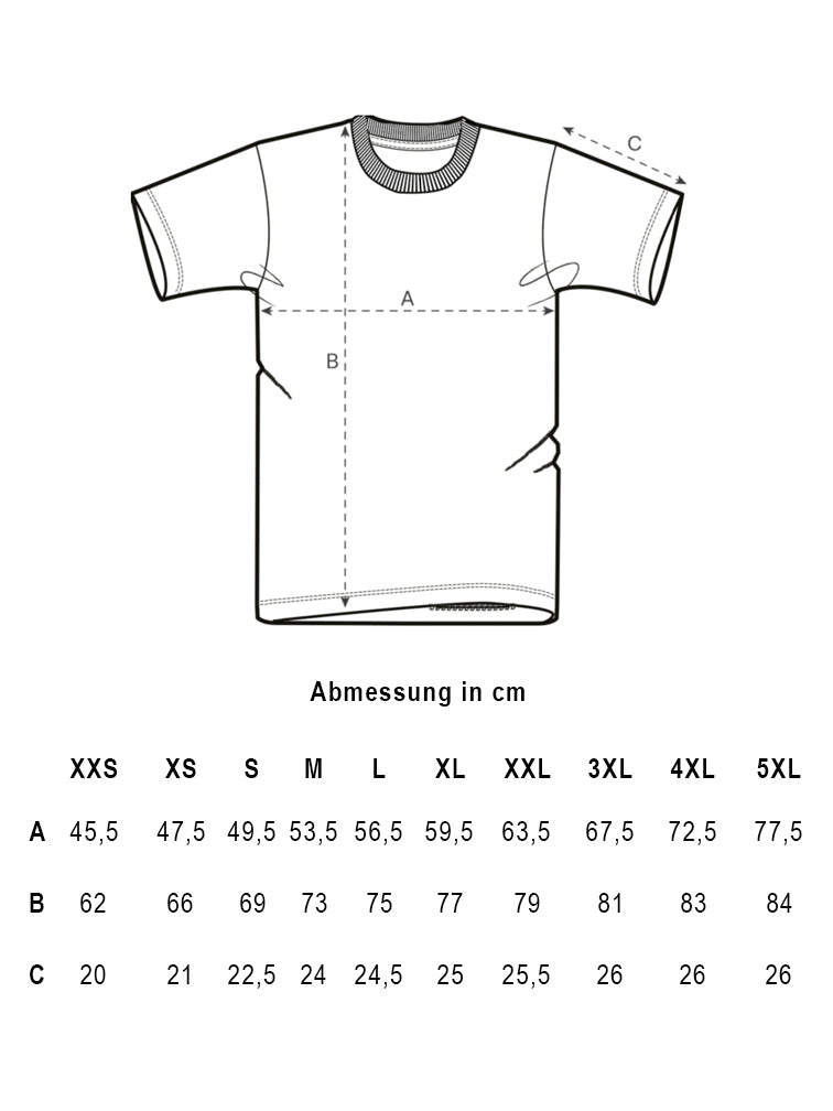 LIEBE LIEBE LIEBE Unisex-Shirt Medium Fit (Black)