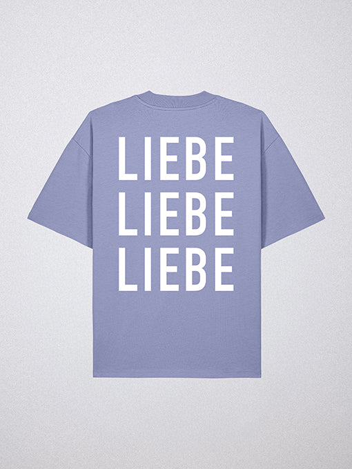 LIEBE LIEBE LIEBE Unisex-Shirt Oversized